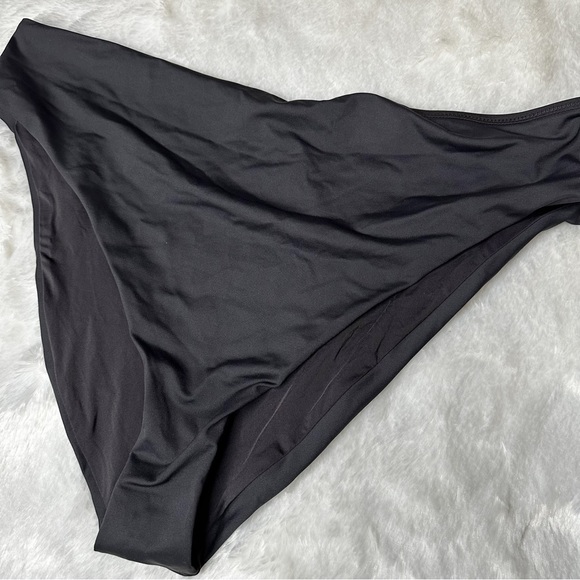 NWT Skims Signature Swim Mid Rise Bikini Bottoms Onyx Women’s 3X - Picture 1 of 7